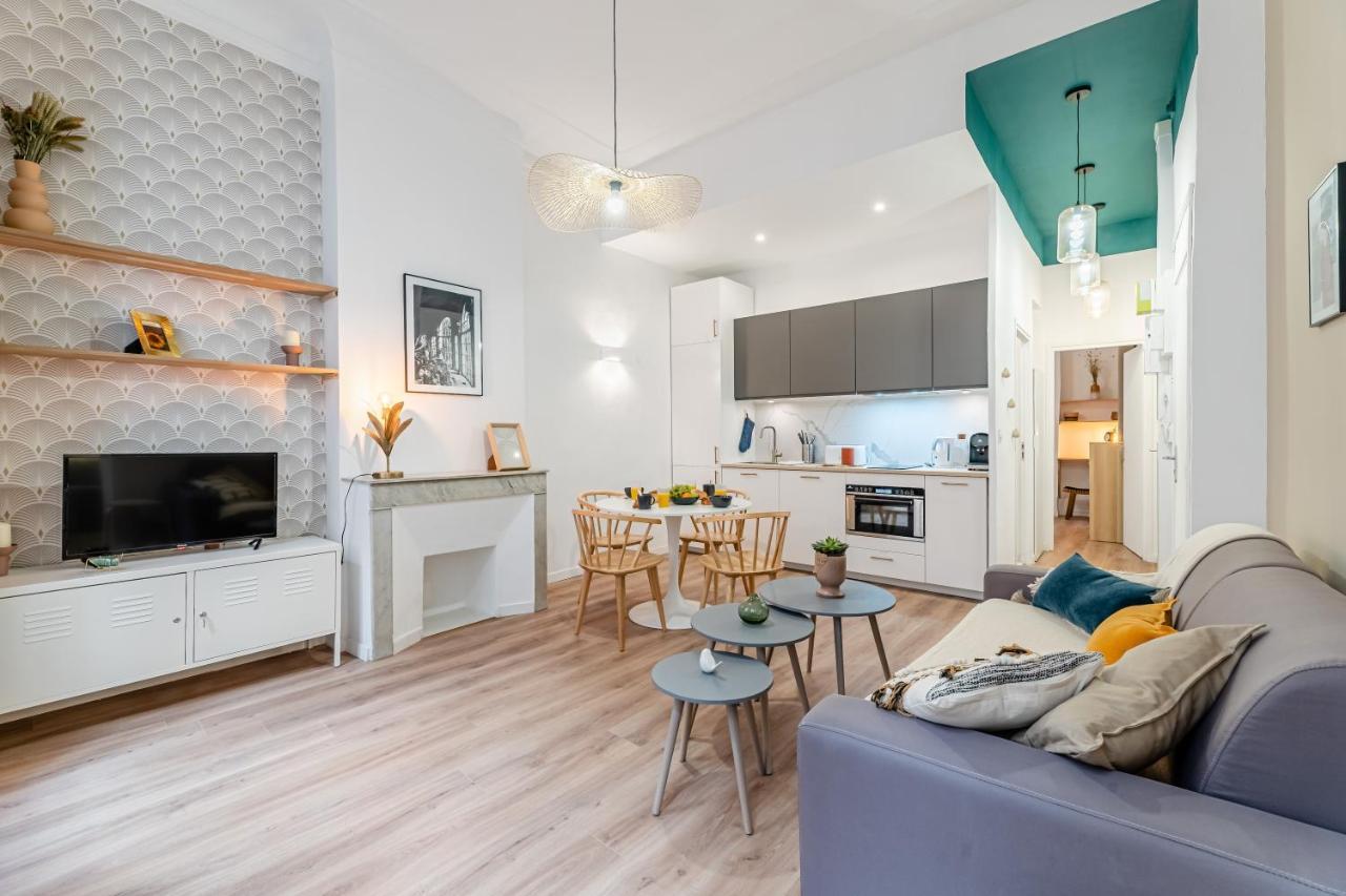 T3 Tout Confort, Moderne, En Centre Ville Marseilles Exterior foto