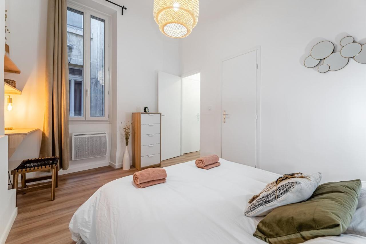 T3 Tout Confort, Moderne, En Centre Ville Marseilles Exterior foto
